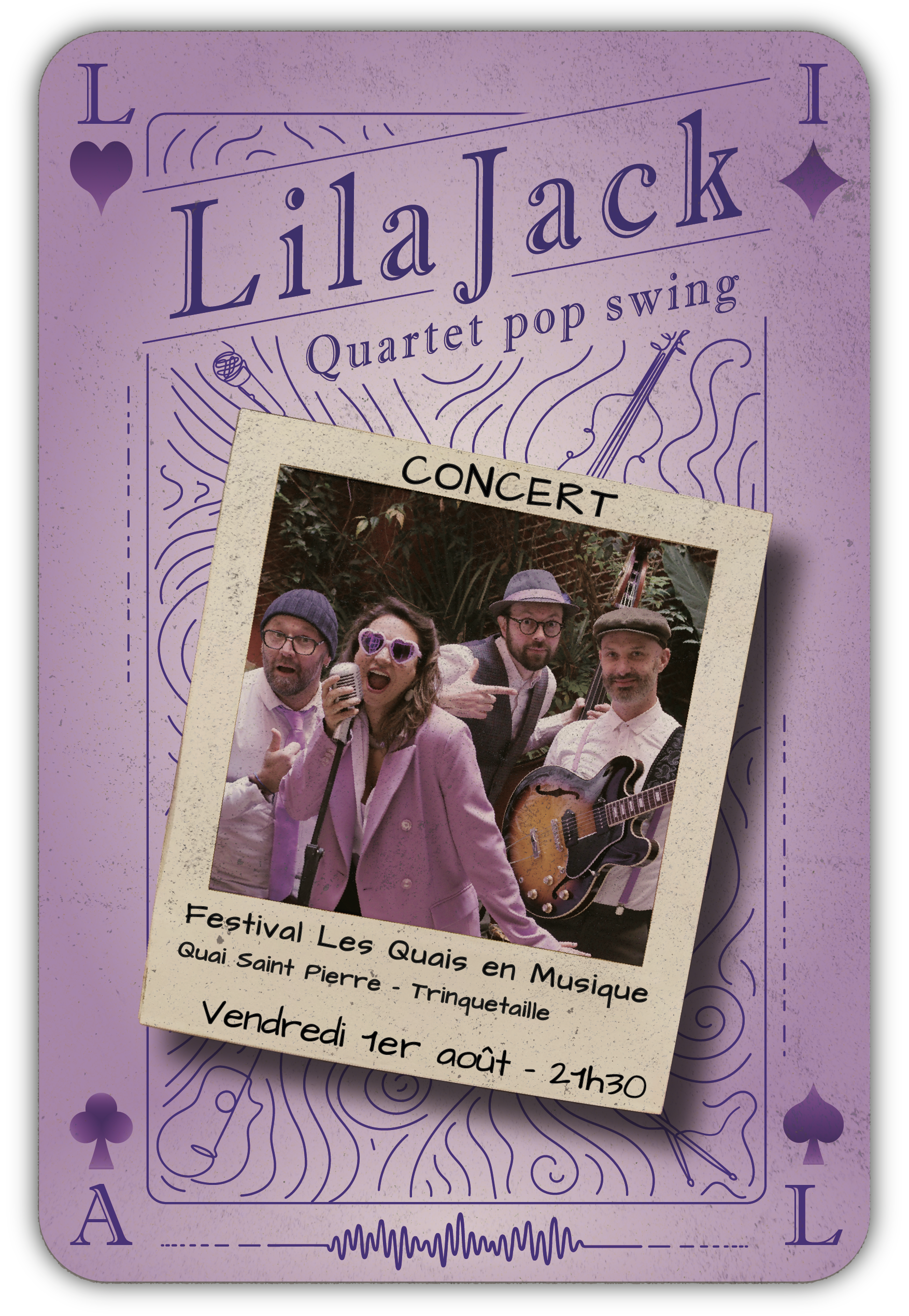 Concert au Festival Les Quais en Musique, Quai St Pierre à Trinquetaille, Arles - 1er août à 21h30